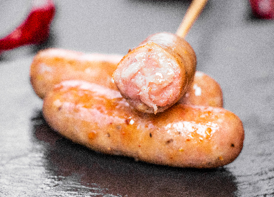 自制羊肉肠