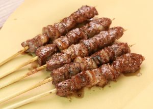 芥末羊肉串