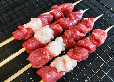 鲜羊肉串